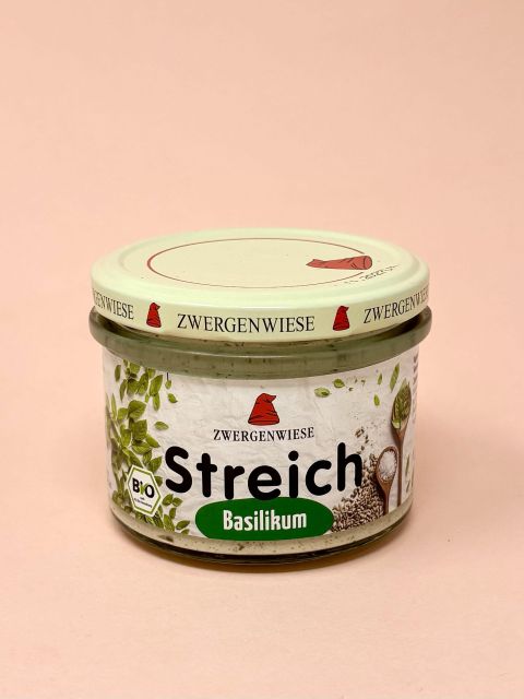 Tartinade végétale au basilic