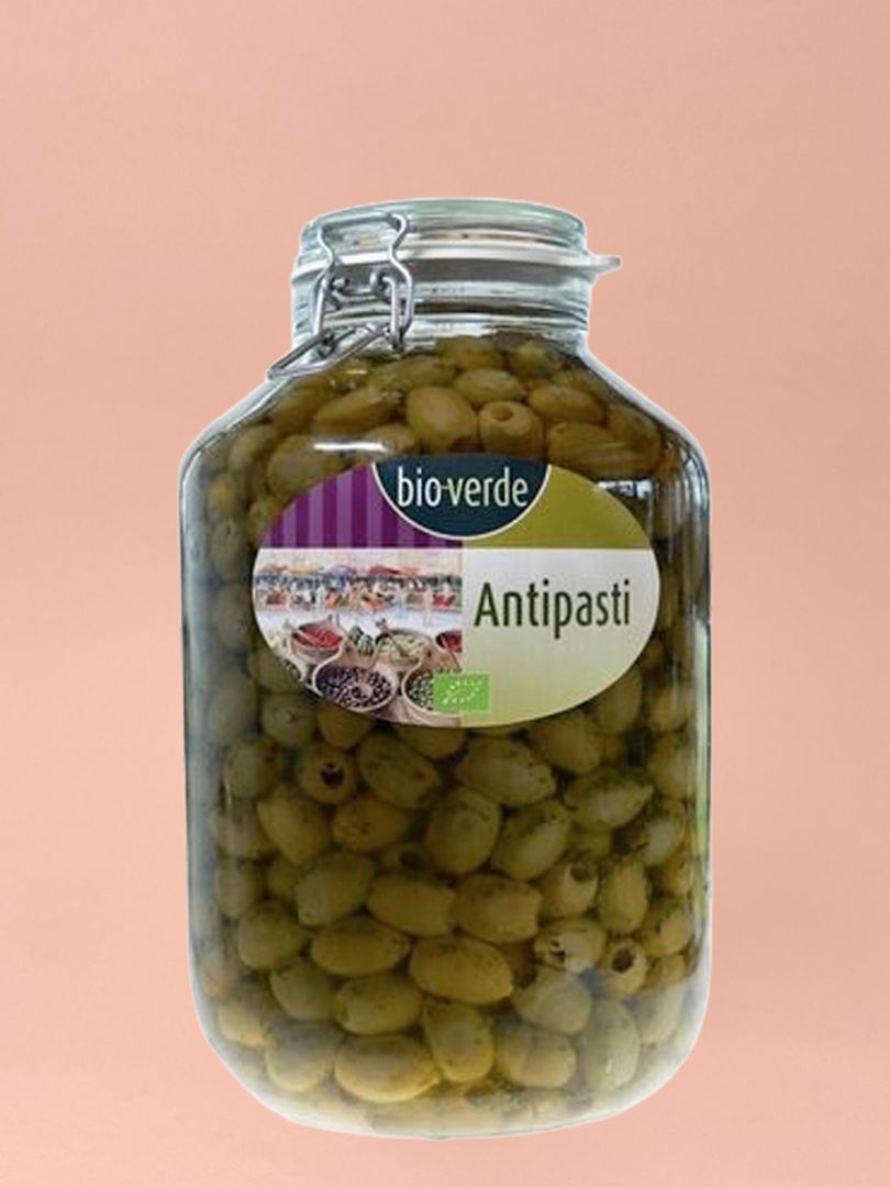 Olives vertes dénoyautées 4,55kg