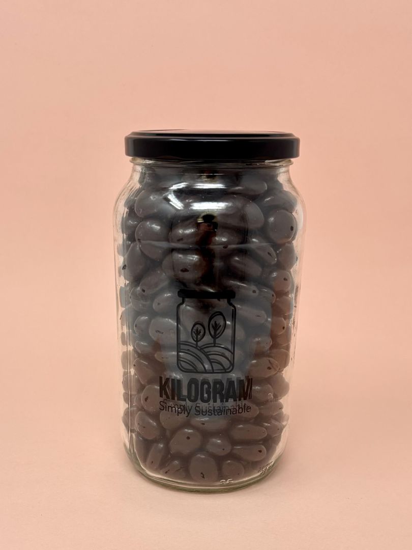 Amandes enrobées au chocolat noir