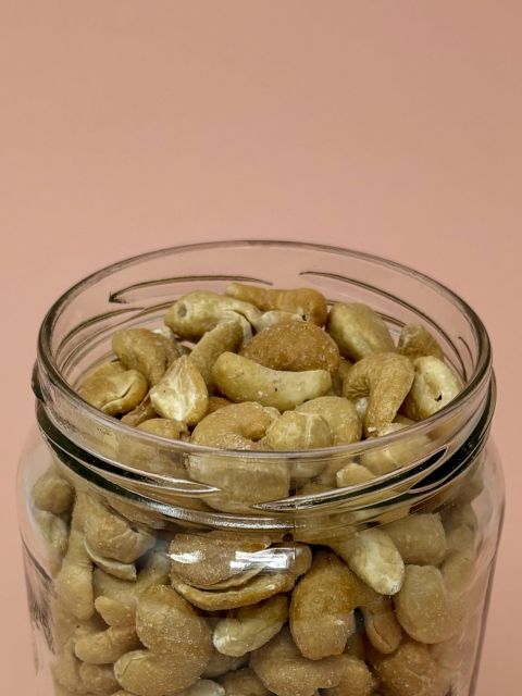 Noix de cajou grillées et salées