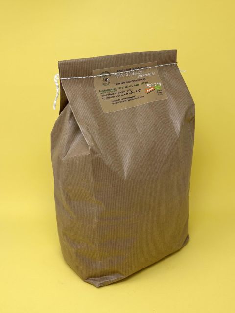 Farine d'épeautre blanche 80% (bise) 3kg