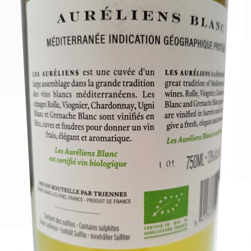 Chardonnay bio "Les Auréliens" – Image 3