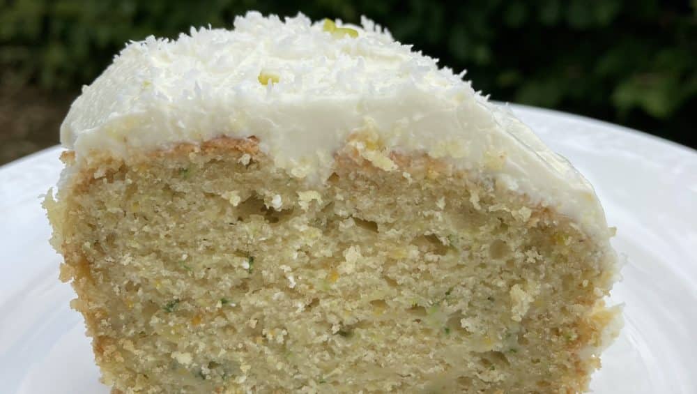 Cake sucré courgette-citron