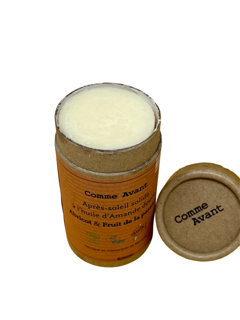 Après-soleil solide à l'huile d'Amande douce - Abricot & Fruit de la passion – Image 2